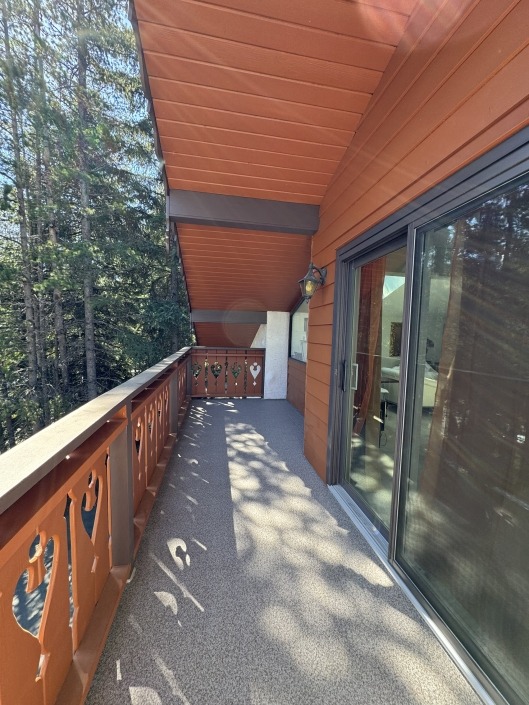 66 Mil Brown Marble - Armor Deck Vinyl Decking Installation in Whistler